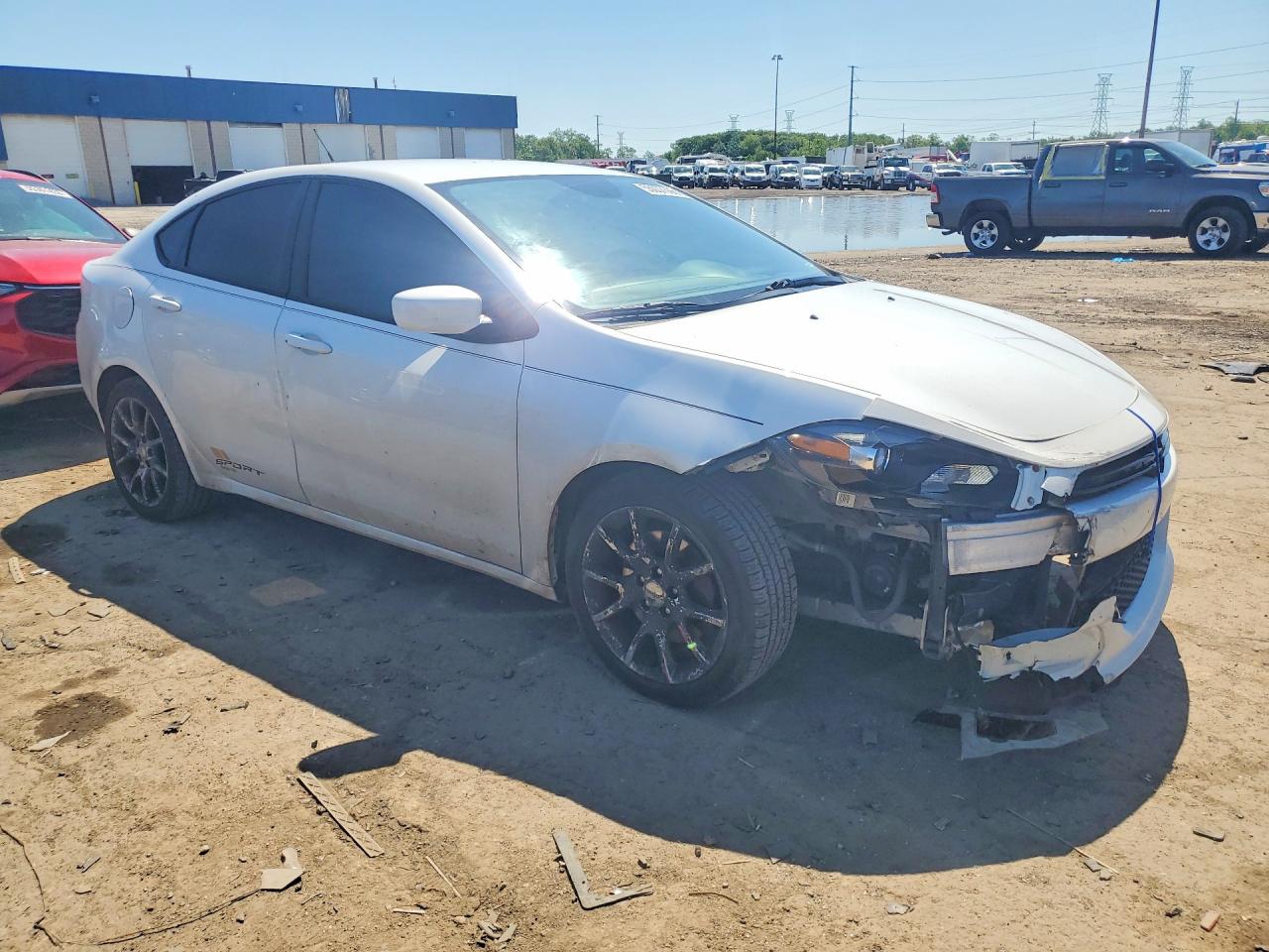 2013 Dodge Dart Sxt Белый vin: 1C3CDFBA5DD292919