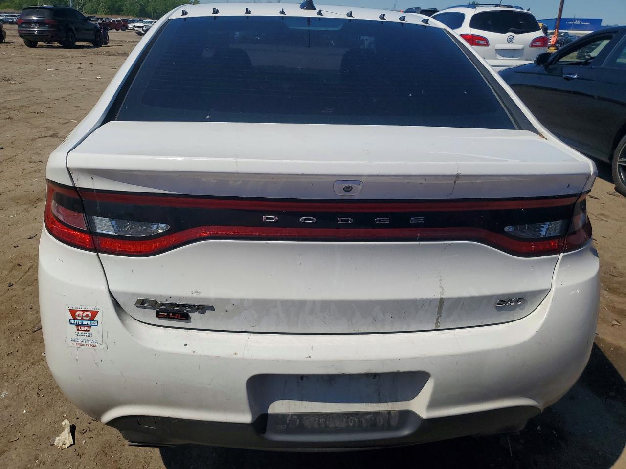 2013 Dodge Dart Sxt Белый vin: 1C3CDFBA5DD292919