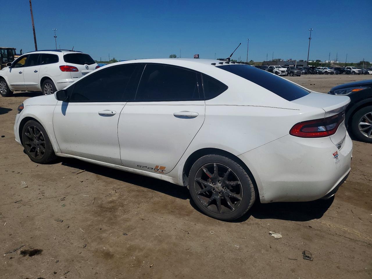 2013 Dodge Dart Sxt Белый vin: 1C3CDFBA5DD292919