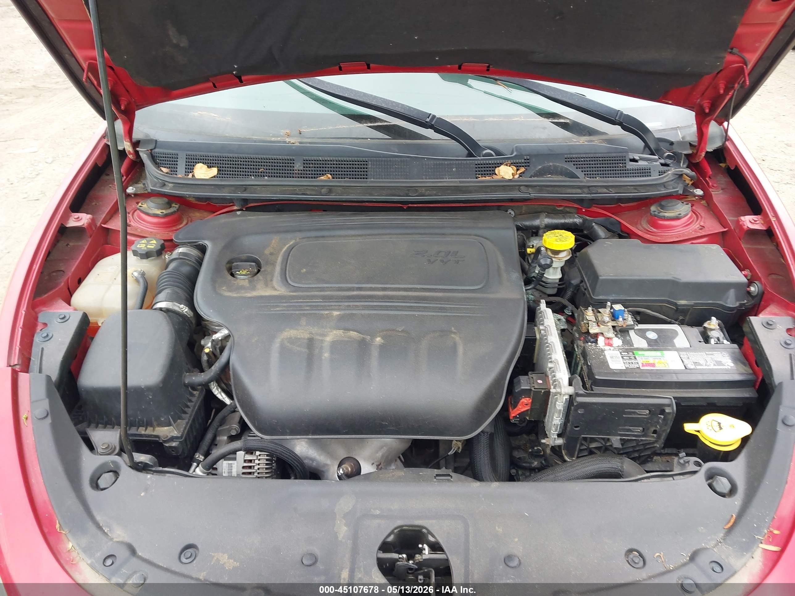 2013 Dodge Dart Sxt Red vin: 1C3CDFBA5DD302011
