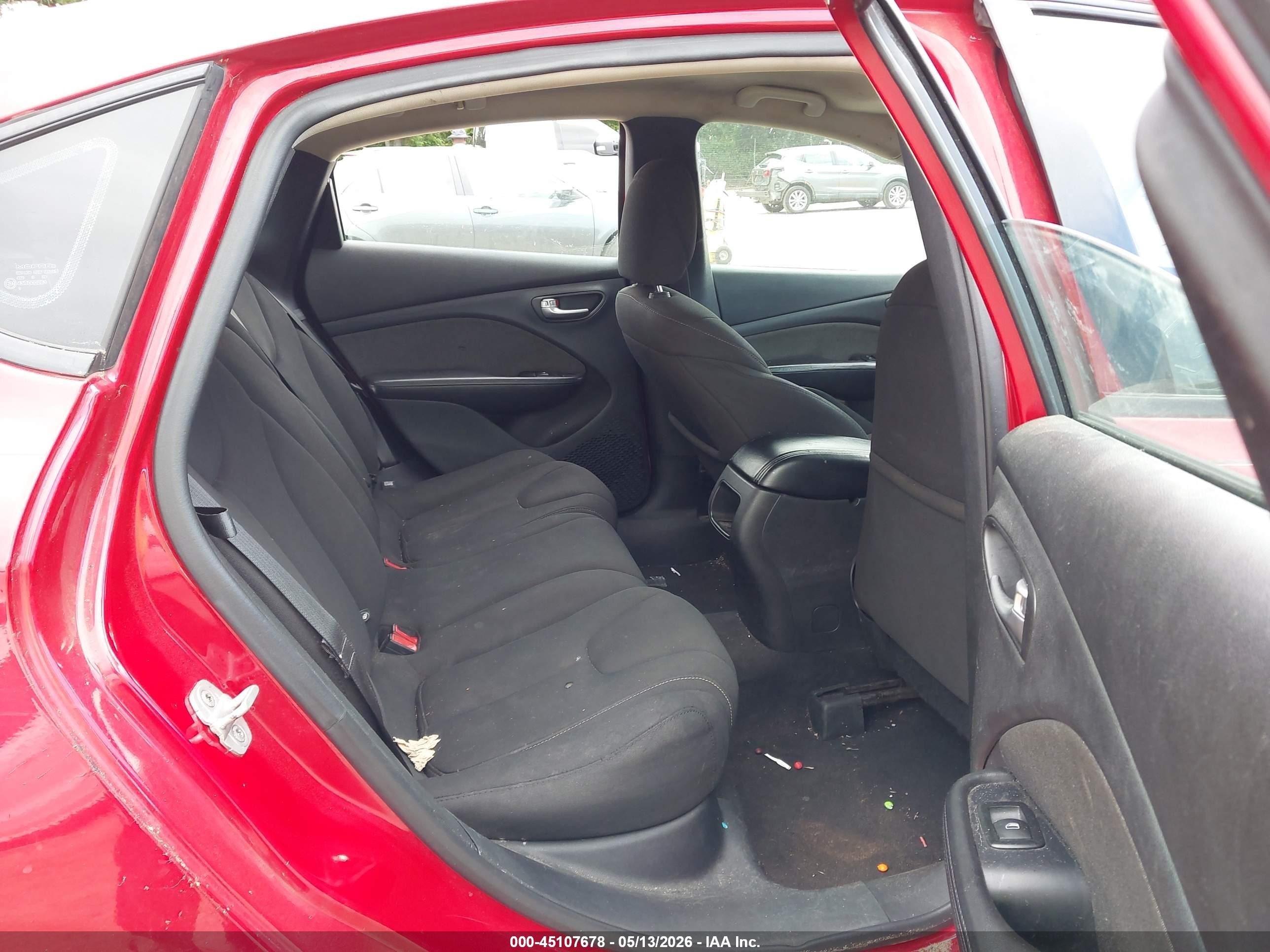 2013 Dodge Dart Sxt Red vin: 1C3CDFBA5DD302011