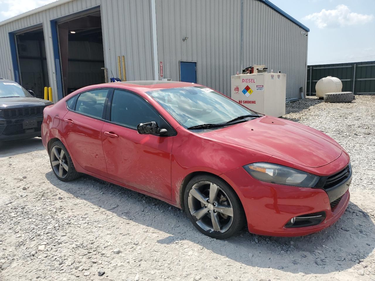2013 Dodge Dart Sxt Red vin: 1C3CDFBA5DD321657