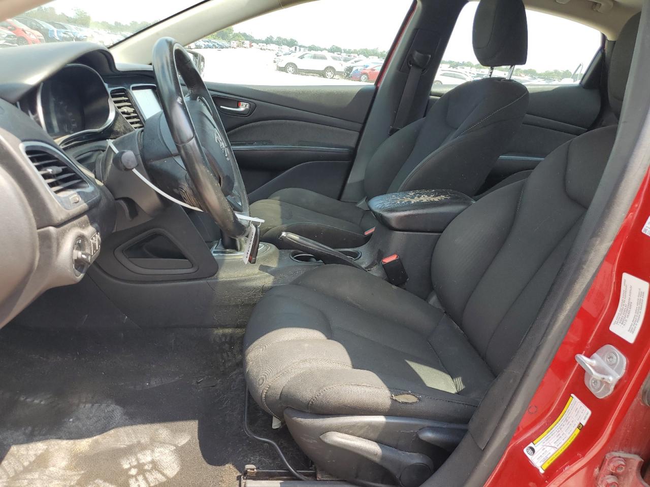 2013 Dodge Dart Sxt Red vin: 1C3CDFBA5DD321657