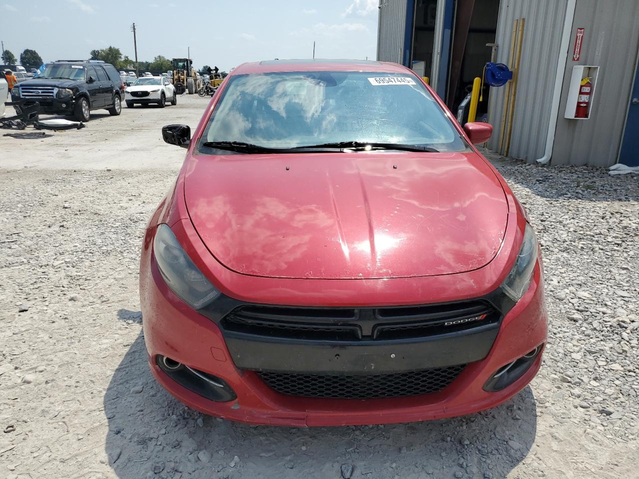 2013 Dodge Dart Sxt Red vin: 1C3CDFBA5DD321657