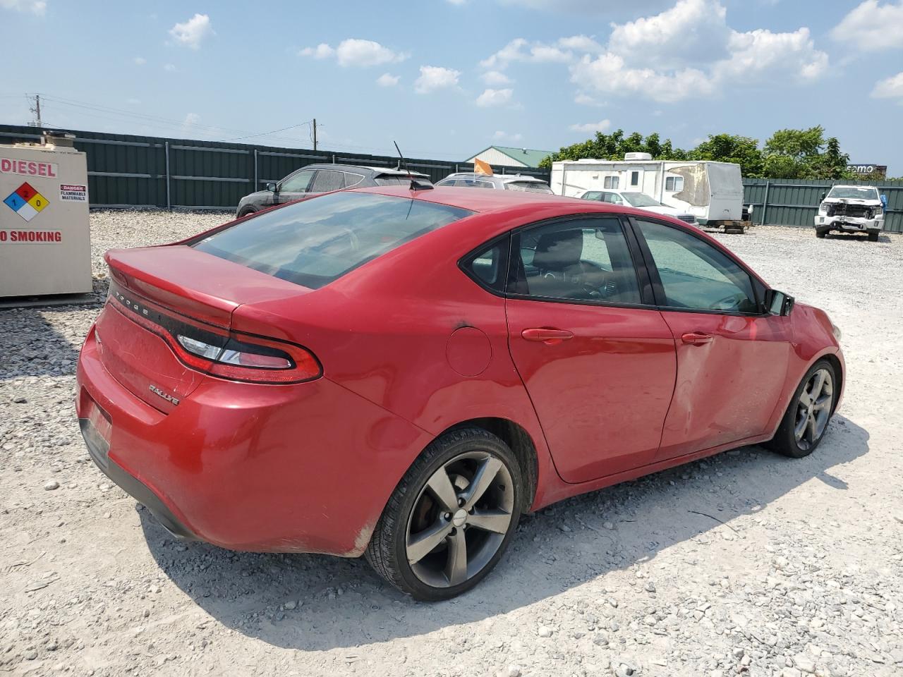2013 Dodge Dart Sxt Red vin: 1C3CDFBA5DD321657
