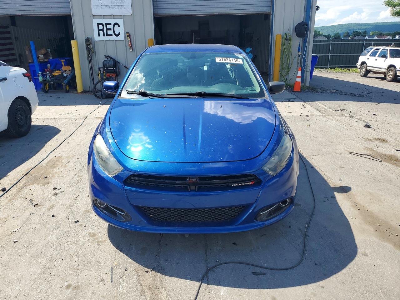 2013 Dodge Dart Sxt Blue vin: 1C3CDFBA5DD338300