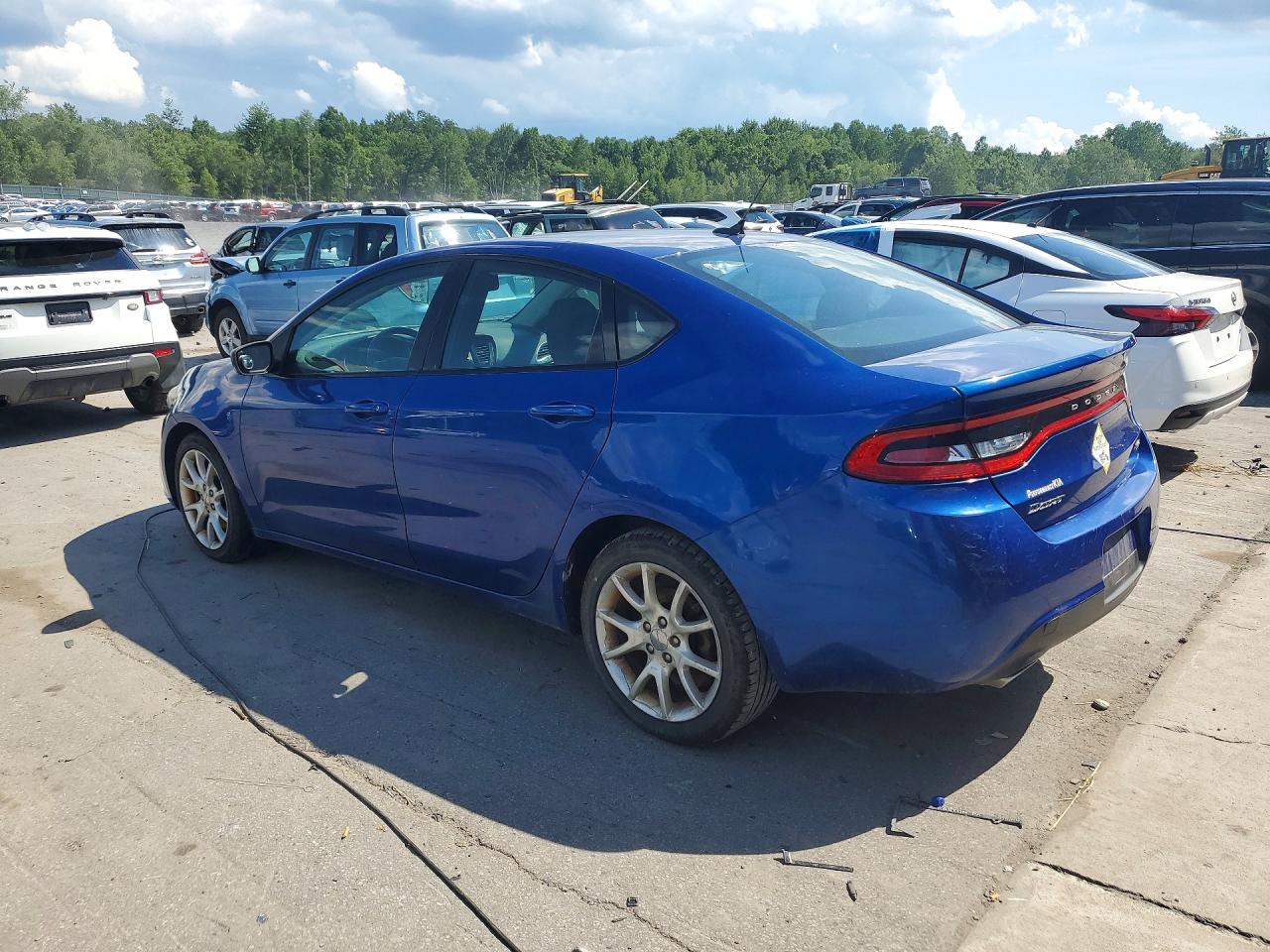 2013 Dodge Dart Sxt Blue vin: 1C3CDFBA5DD338300