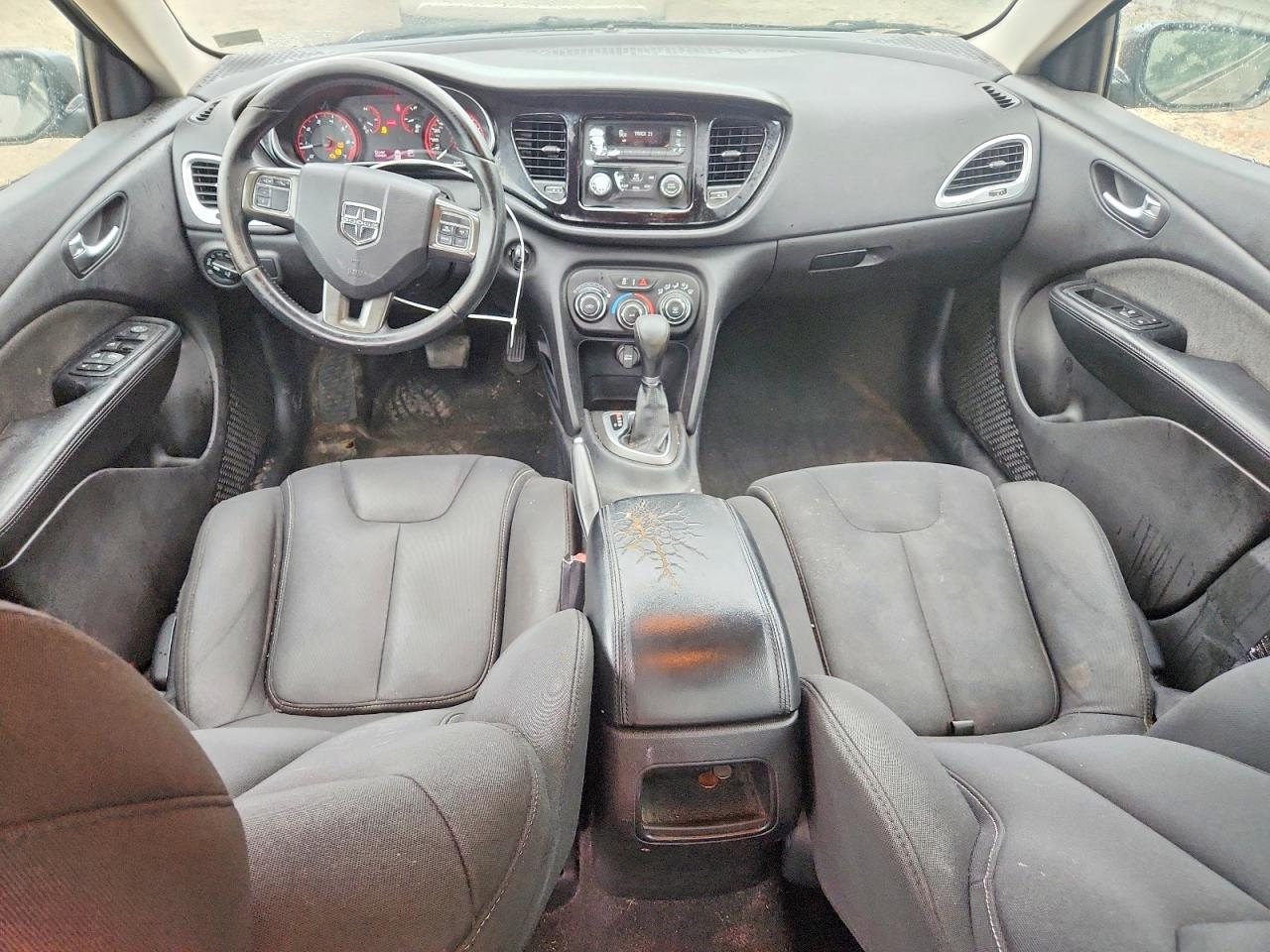 2013 Dodge Dart Sxt Gray vin: 1C3CDFBA5DD346106