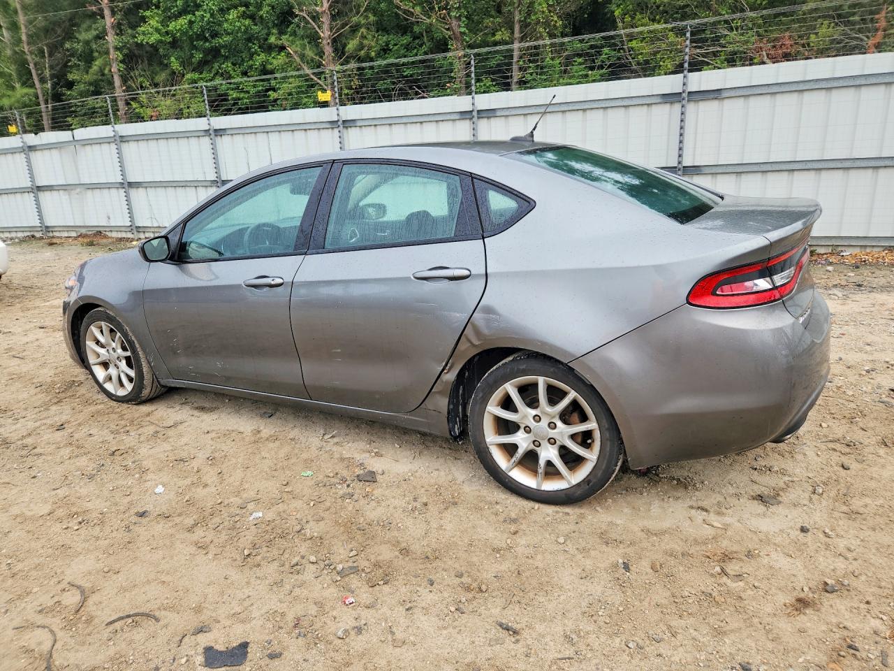 2013 Dodge Dart Sxt Gray vin: 1C3CDFBA5DD346106