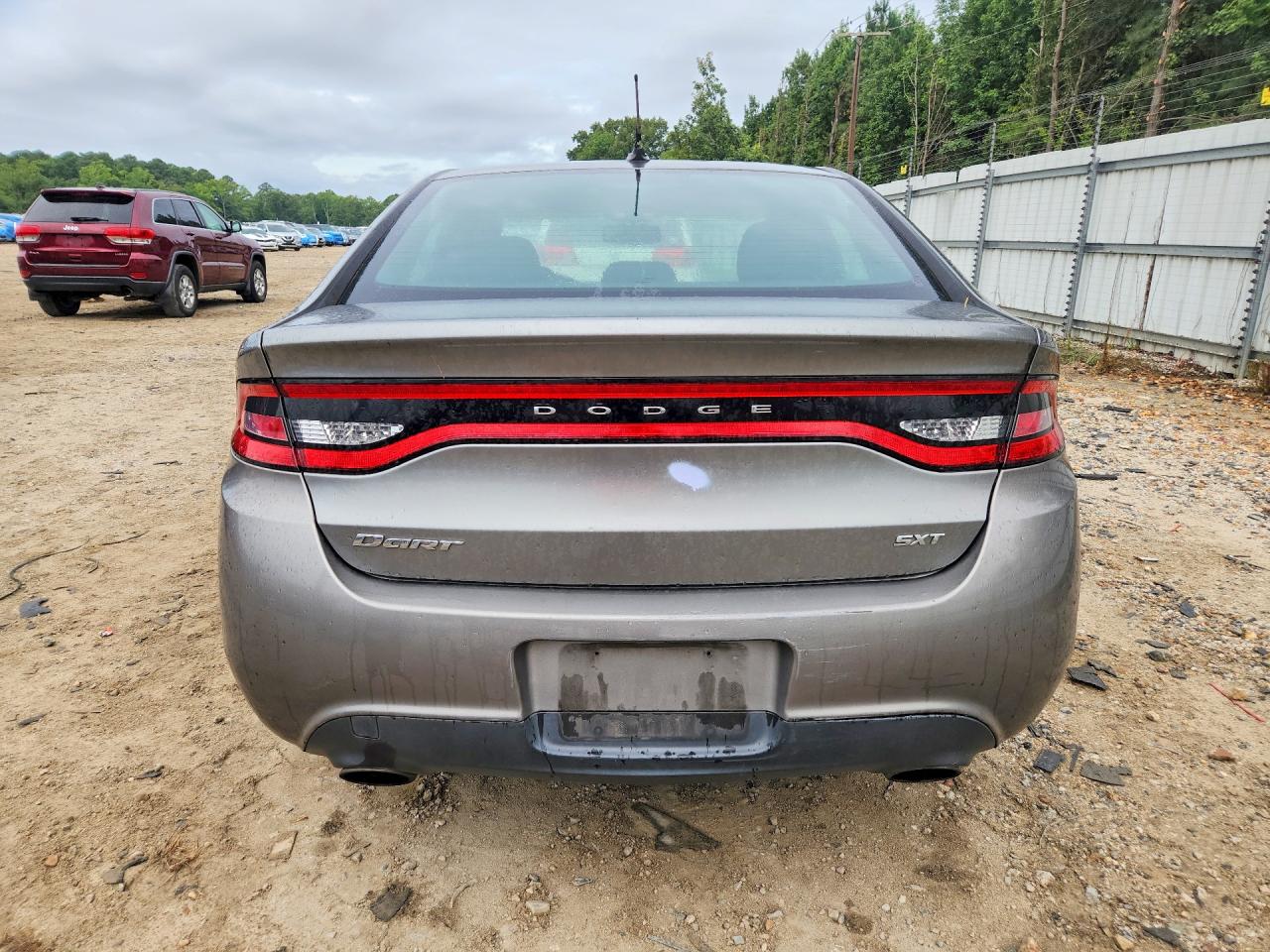 2013 Dodge Dart Sxt Gray vin: 1C3CDFBA5DD346106