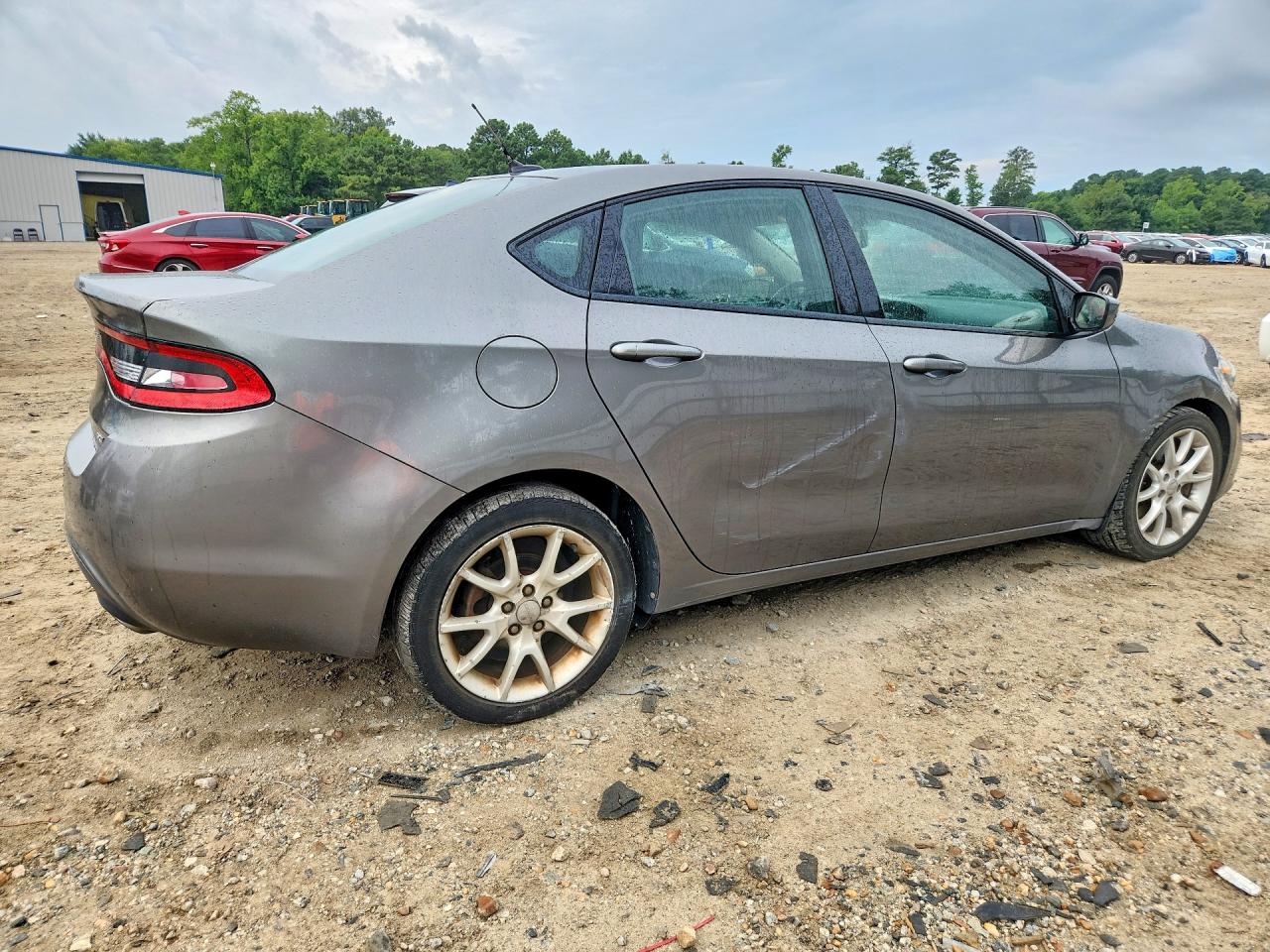 2013 Dodge Dart Sxt Gray vin: 1C3CDFBA5DD346106