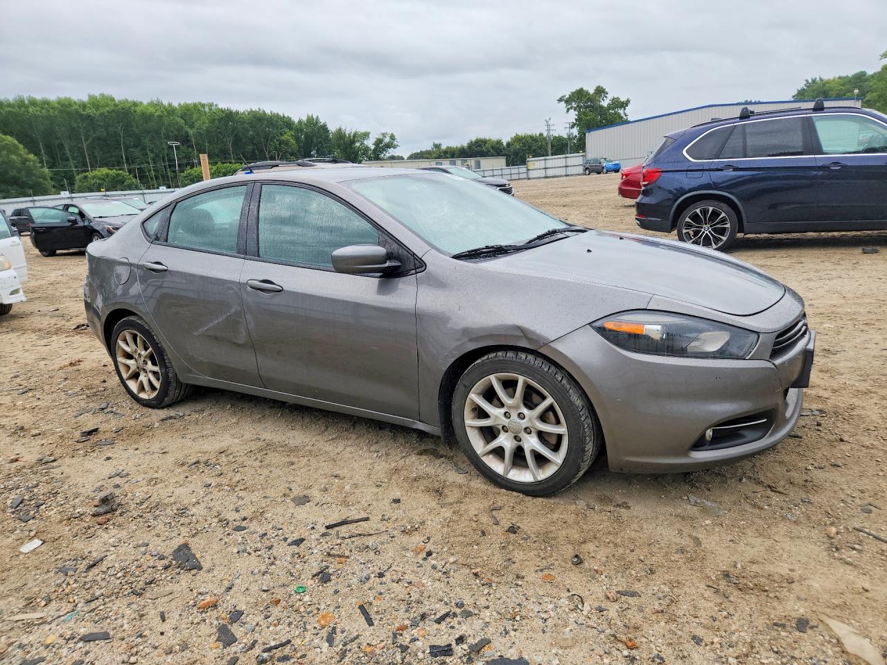 2013 Dodge Dart Sxt Gray vin: 1C3CDFBA5DD346106