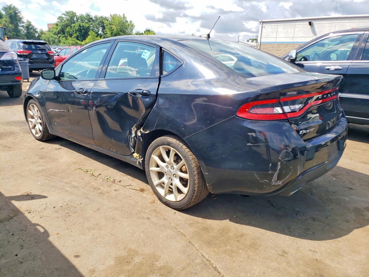 2013 Dodge Dart Sxt Black vin: 1C3CDFBA5DD347790