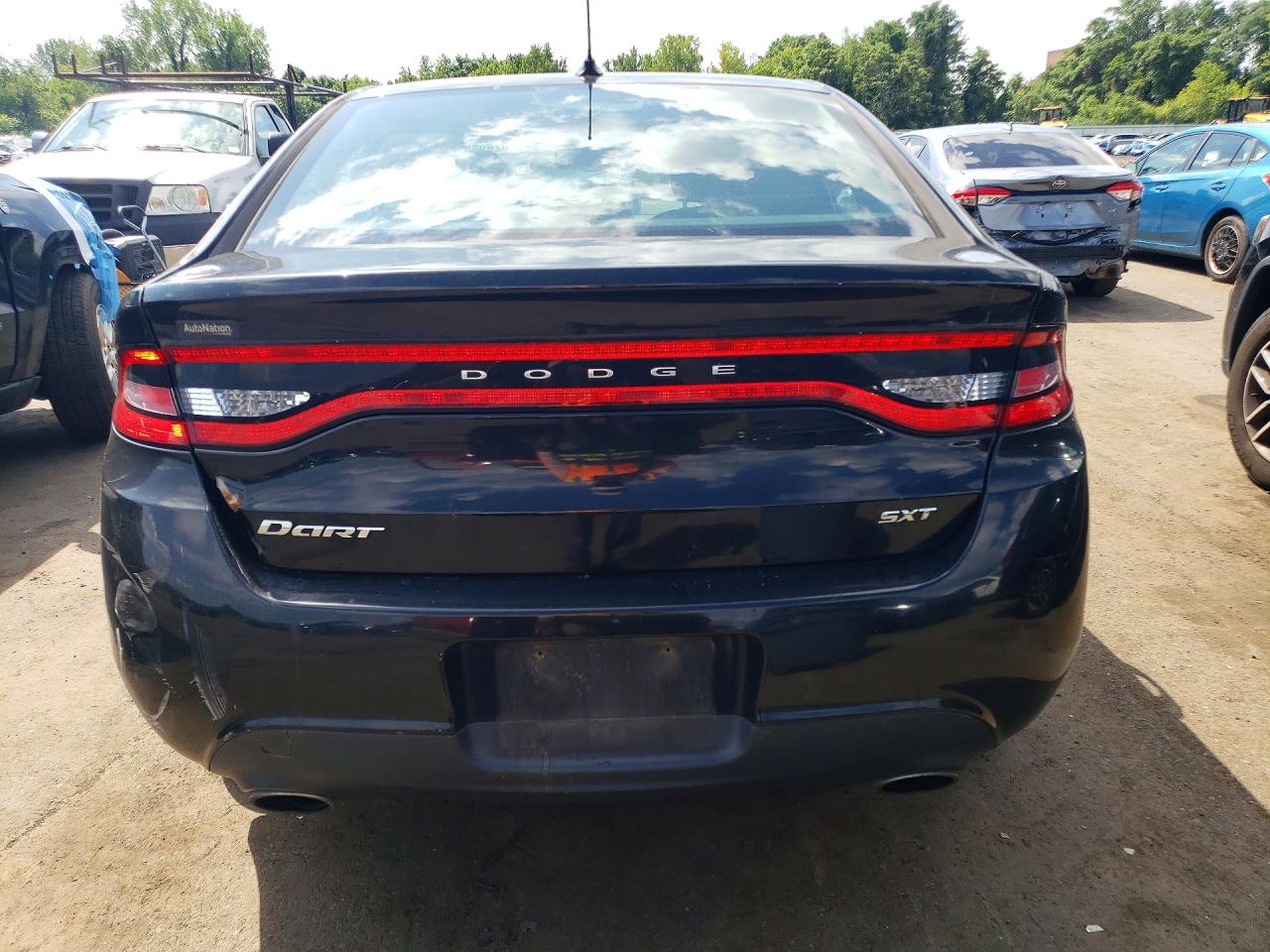 2013 Dodge Dart Sxt Black vin: 1C3CDFBA5DD347790