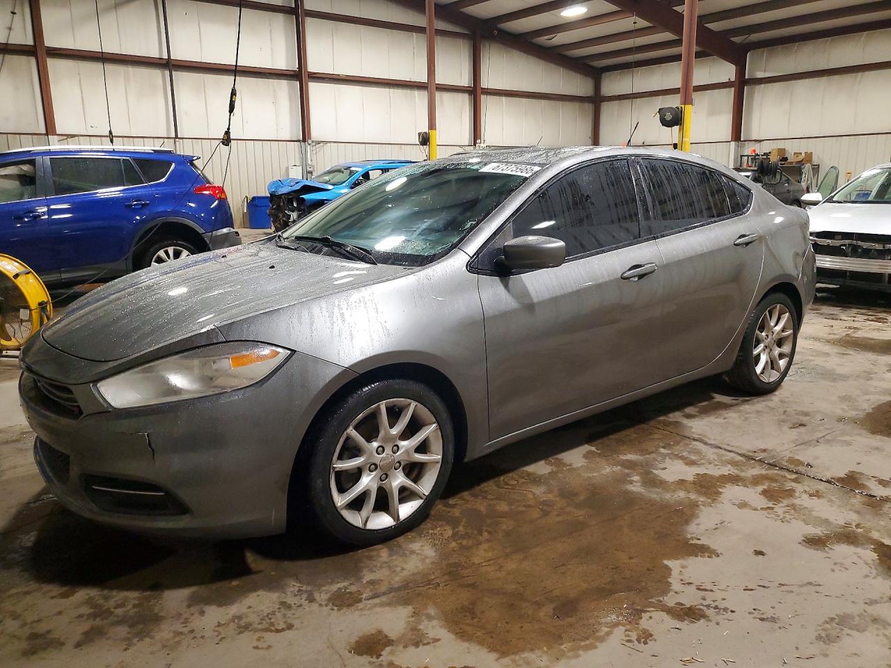 2013 Dodge Dart Sxt Gray vin: 1C3CDFBA5DD707740