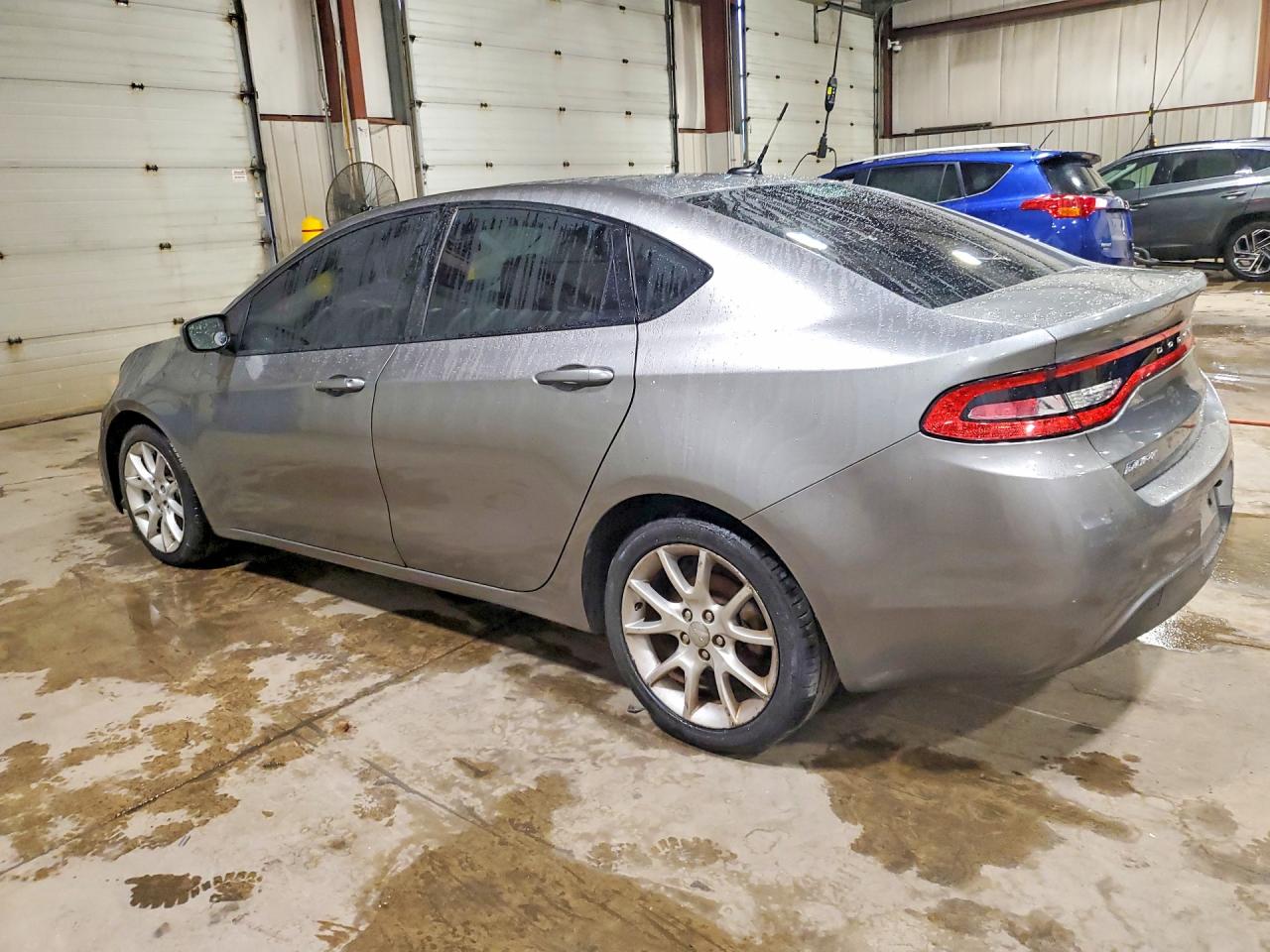 2013 Dodge Dart Sxt Gray vin: 1C3CDFBA5DD707740