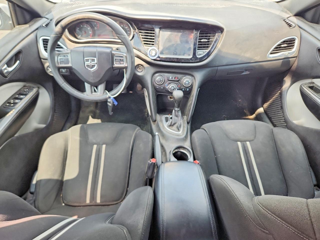 2013 Dodge Dart Sxt White vin: 1C3CDFBA6DD119006