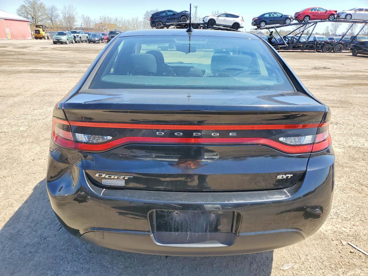 2013 Dodge Dart Sxt Black vin: 1C3CDFBA6DD184664