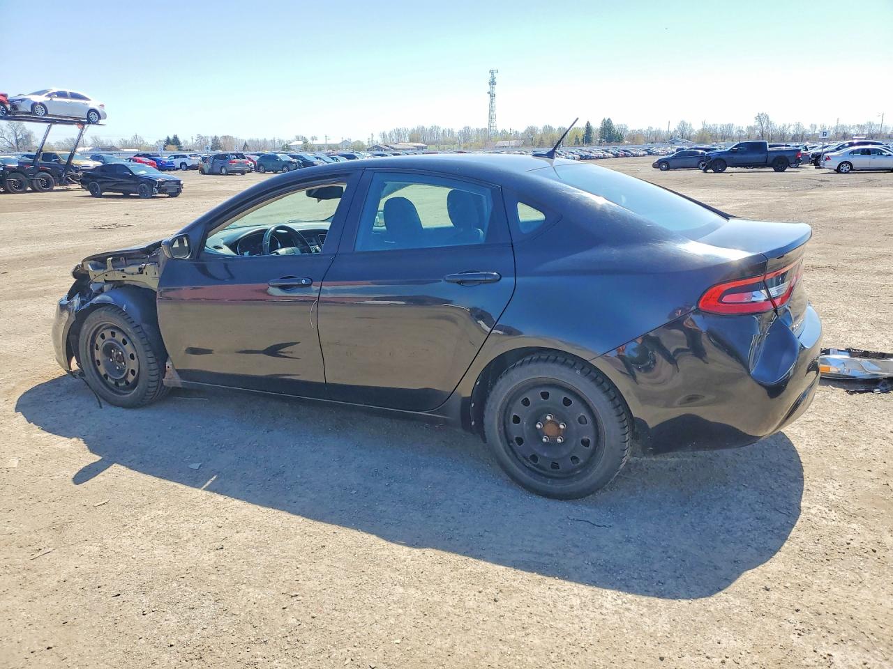 2013 Dodge Dart Sxt Black vin: 1C3CDFBA6DD184664