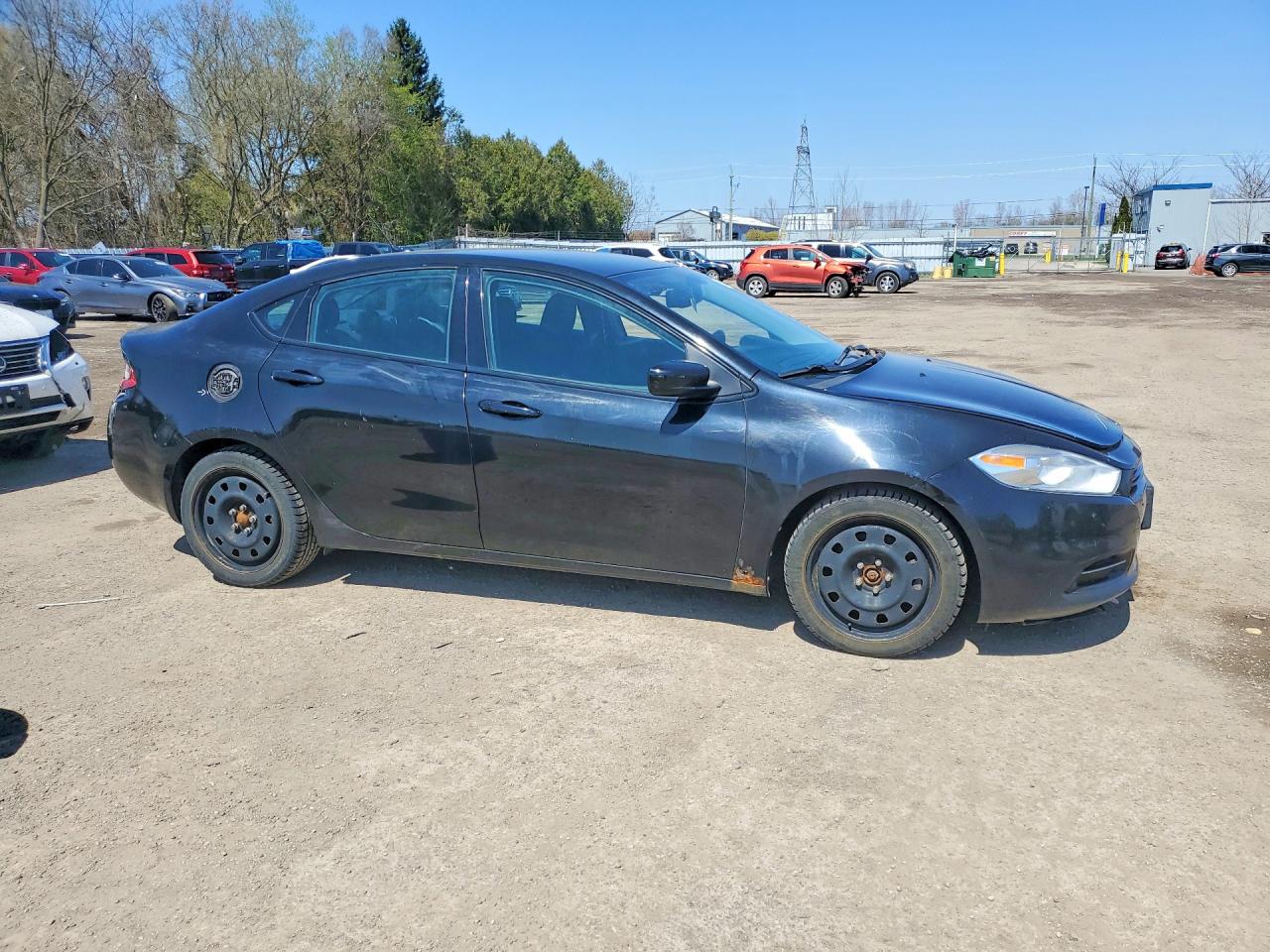 2013 Dodge Dart Sxt Black vin: 1C3CDFBA6DD184664