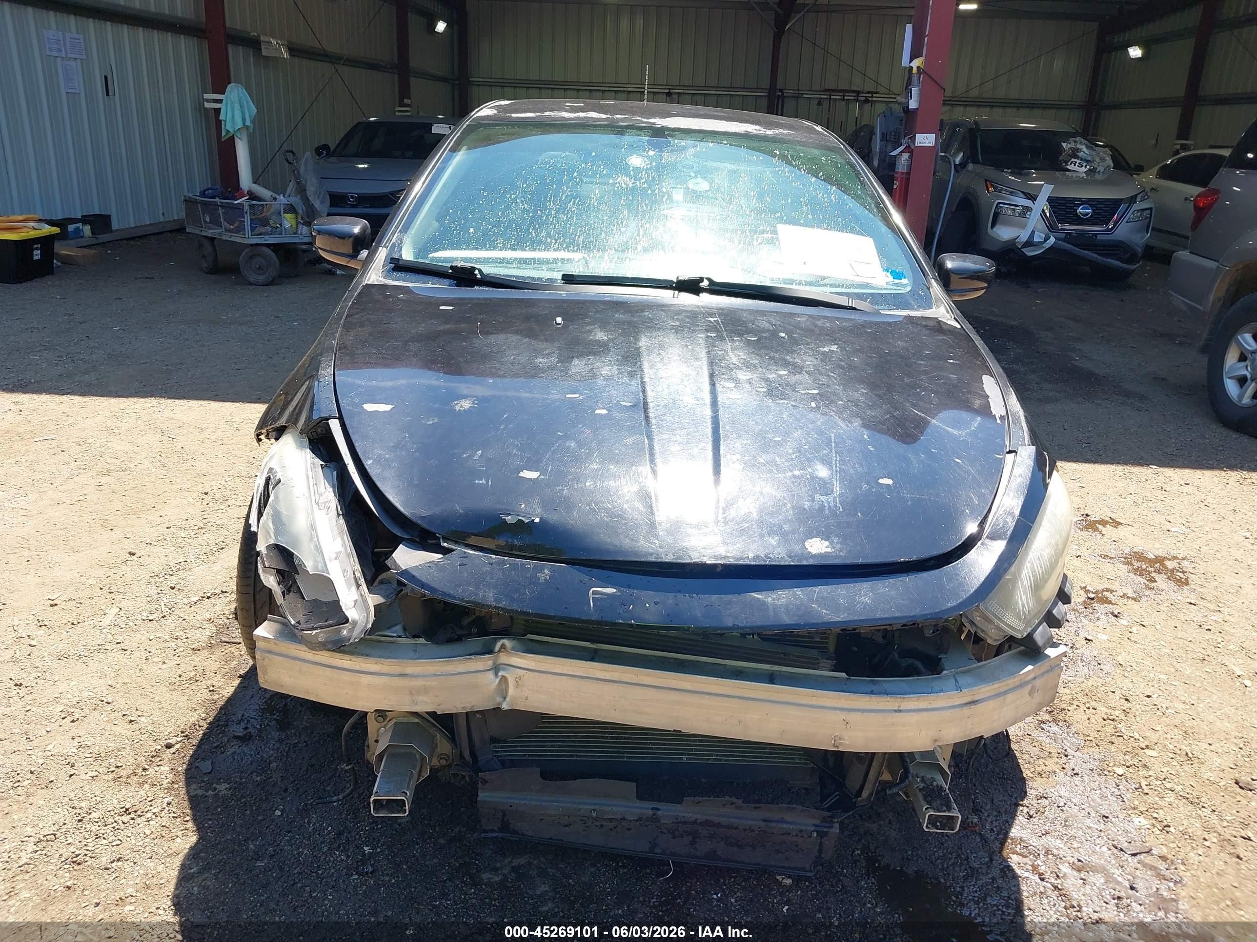 2013 Dodge Dart Sxt Black vin: 1C3CDFBA6DD289527