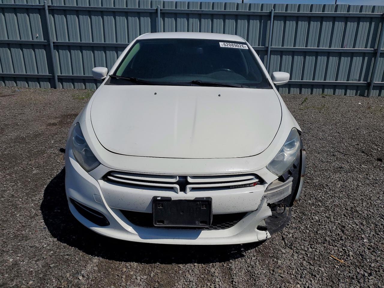 2013 Dodge Dart Sxt White vin: 1C3CDFBA6DD291424
