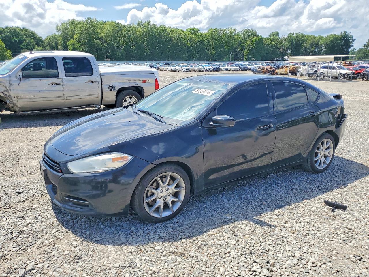 2013 Dodge Dart Sxt Black vin: 1C3CDFBA6DD297899