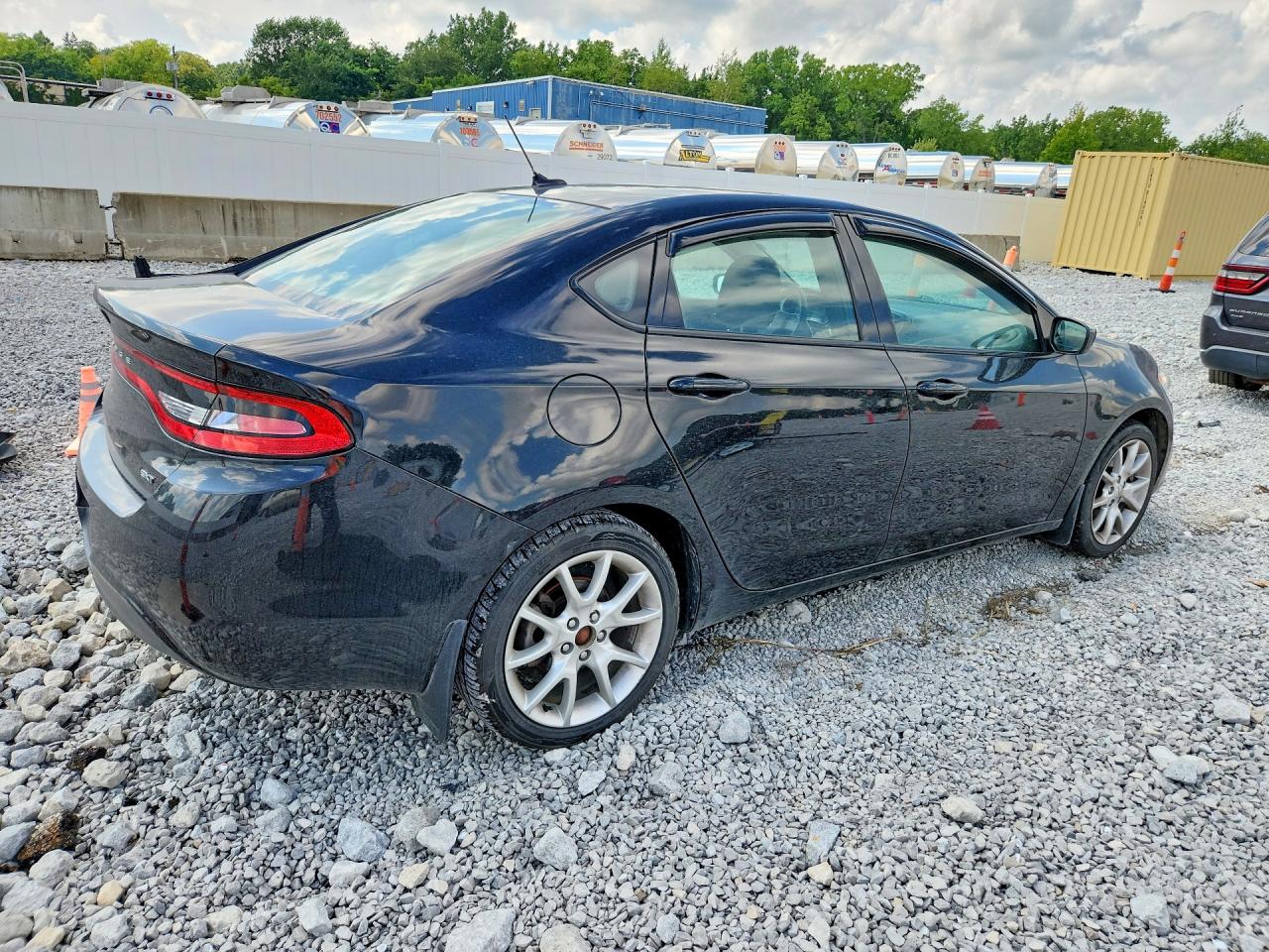 2013 Dodge Dart Sxt Black vin: 1C3CDFBA6DD308741