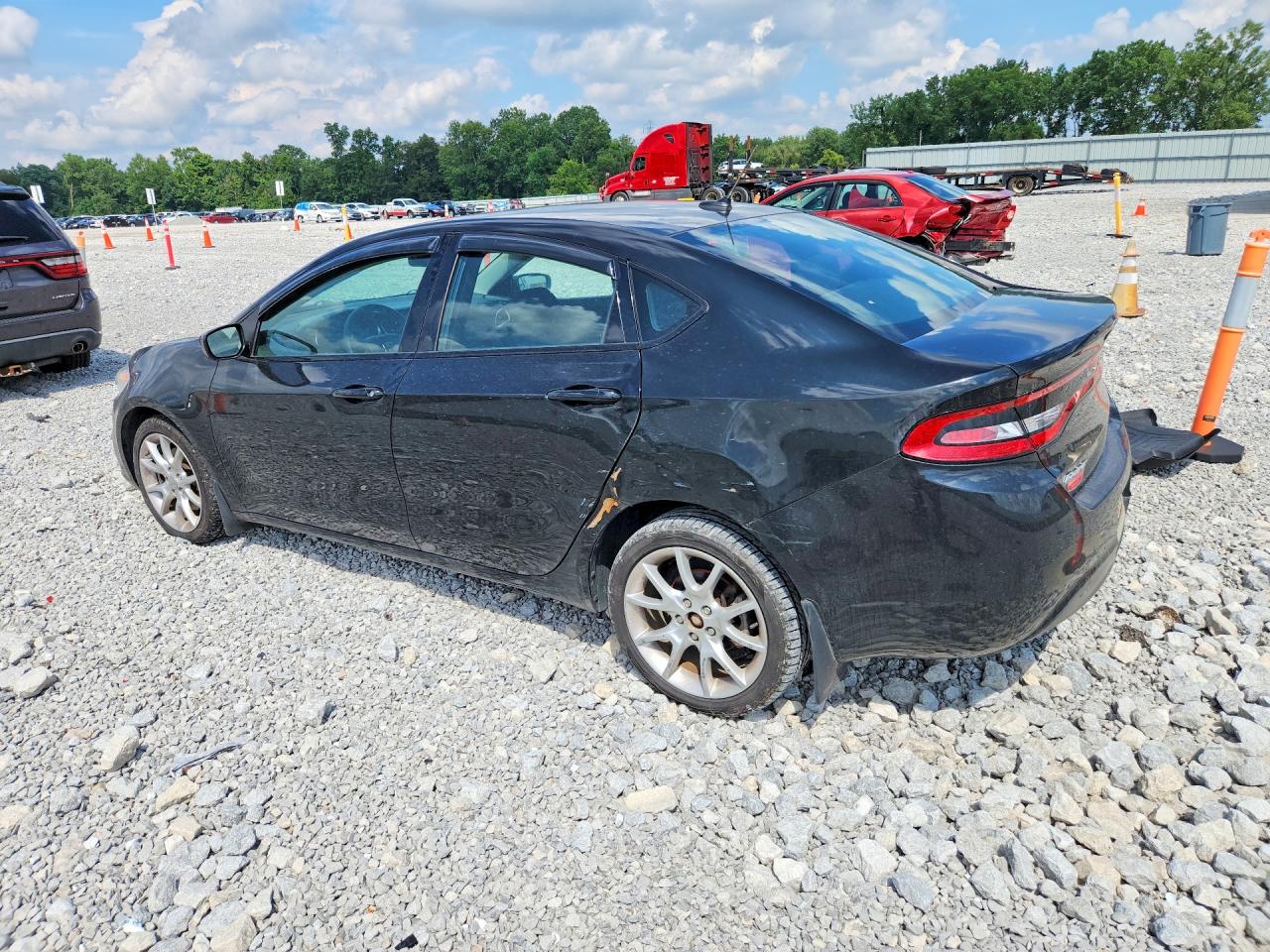 2013 Dodge Dart Sxt Black vin: 1C3CDFBA6DD308741