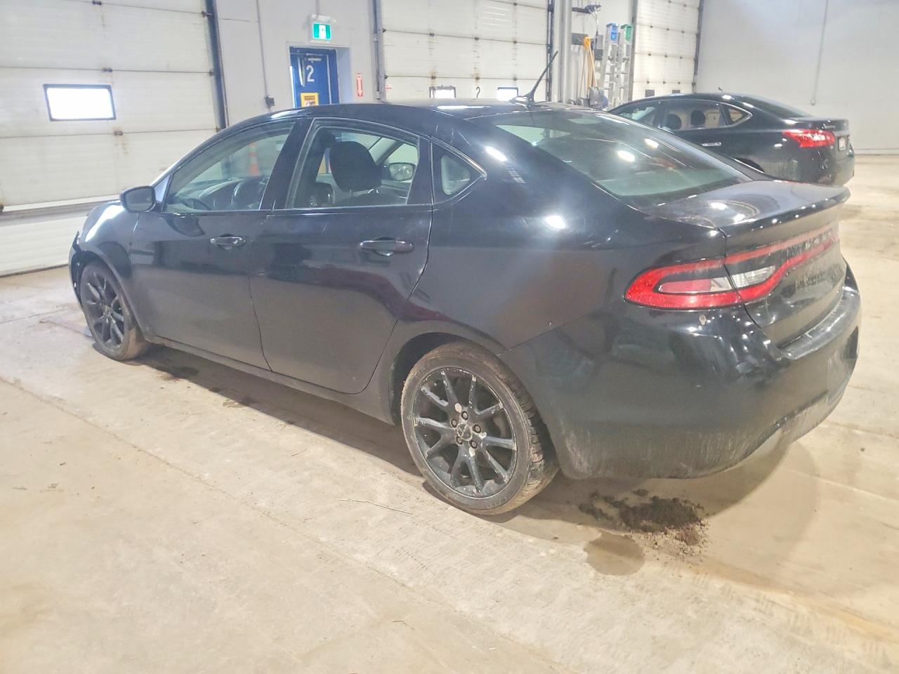 2013 Dodge Dart Sxt 4dr Black vin: 1C3CDFBA6DD314863