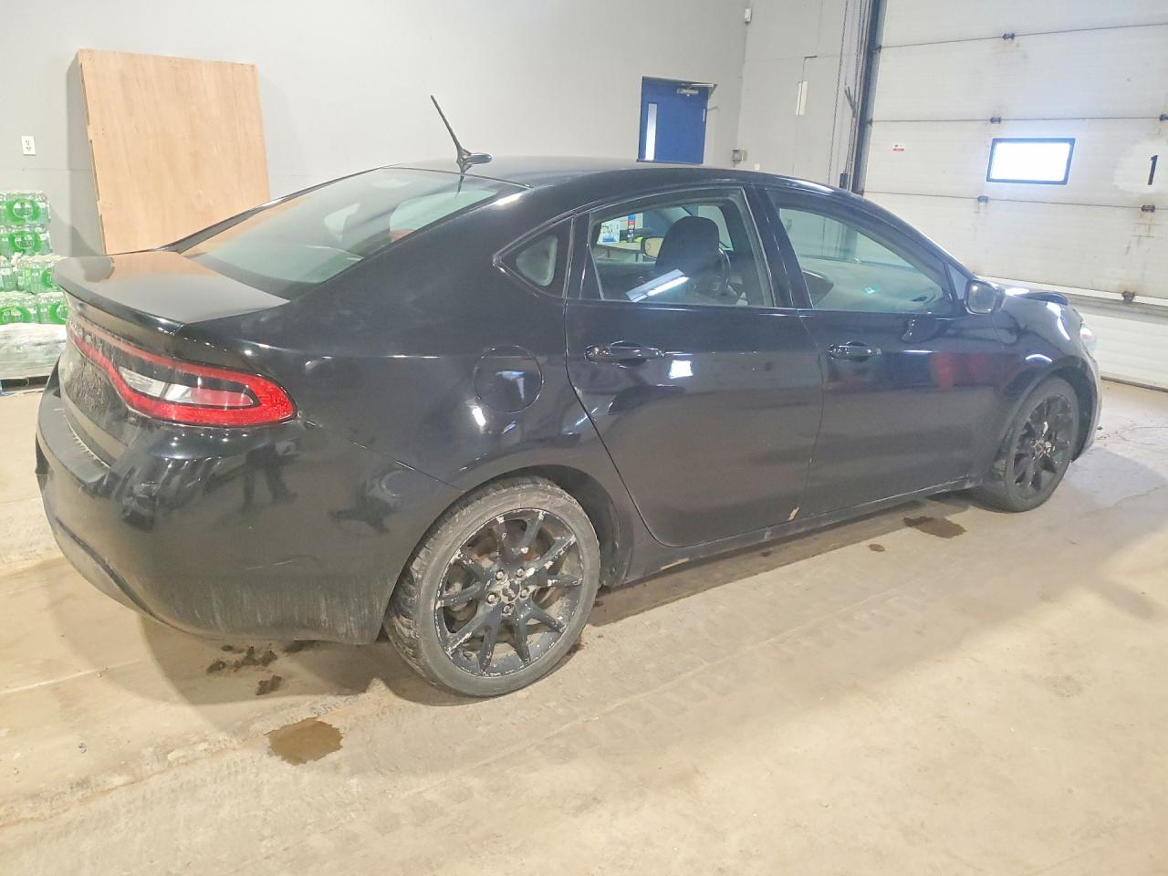 2013 Dodge Dart Sxt 4dr Black vin: 1C3CDFBA6DD314863