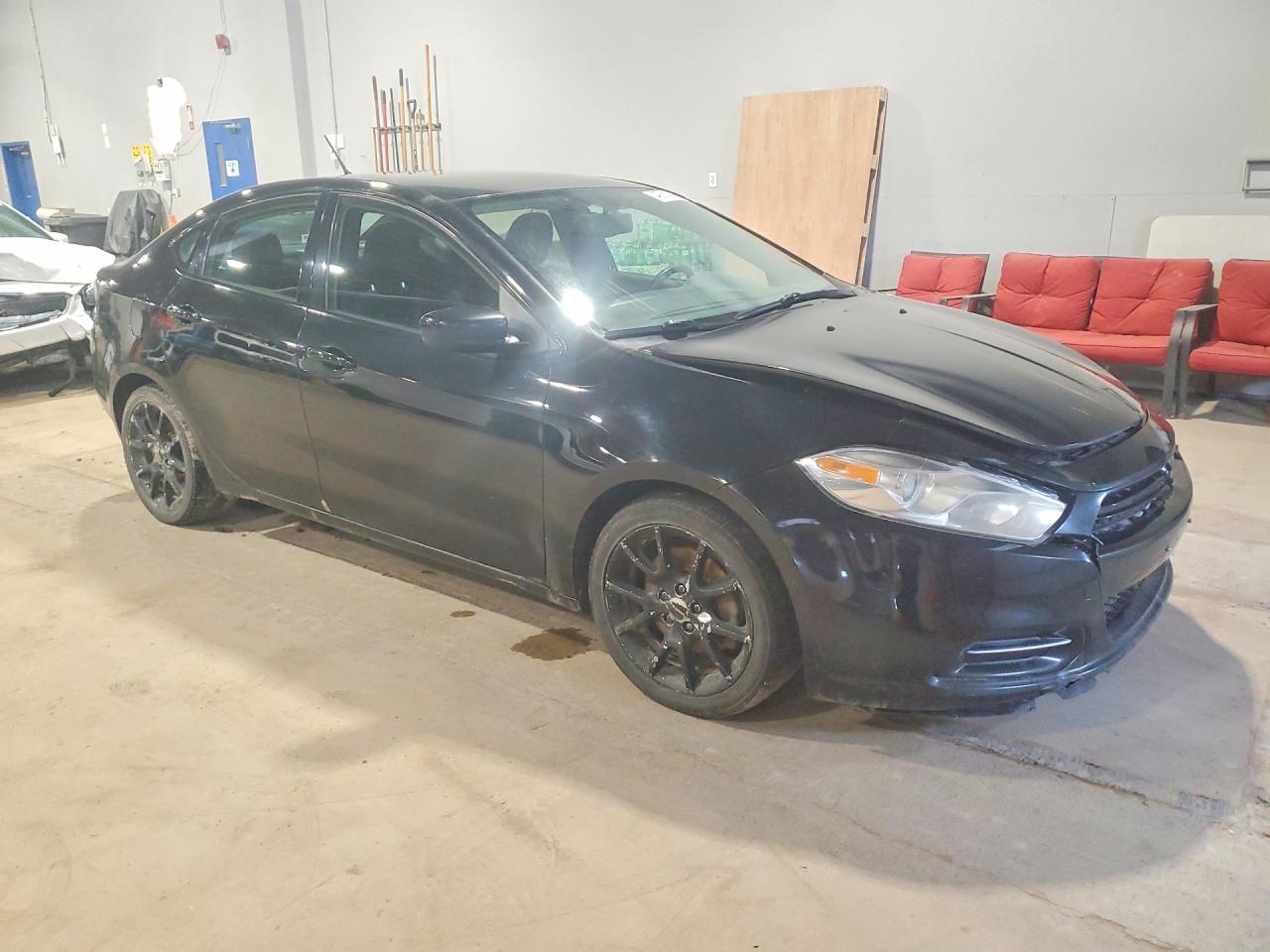 2013 Dodge Dart Sxt 4dr Black vin: 1C3CDFBA6DD314863