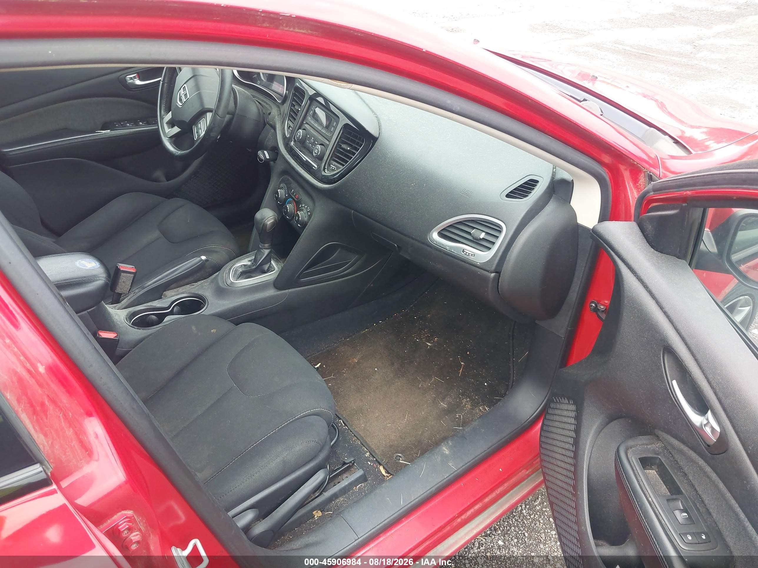 2013 Dodge Dart Sxt Красный vin: 1C3CDFBA6DD321862