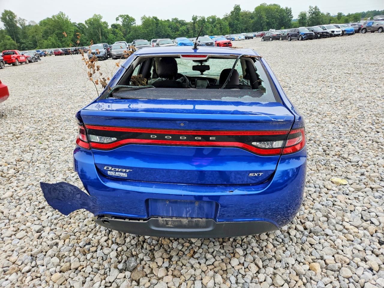 2013 Dodge Dart Sxt Blue vin: 1C3CDFBA7DD259033