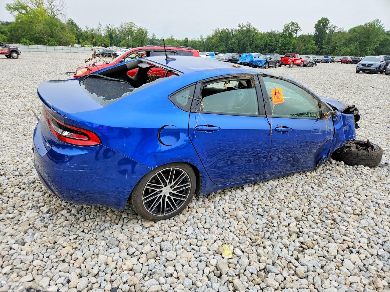 2013 Dodge Dart Sxt Blue vin: 1C3CDFBA7DD259033