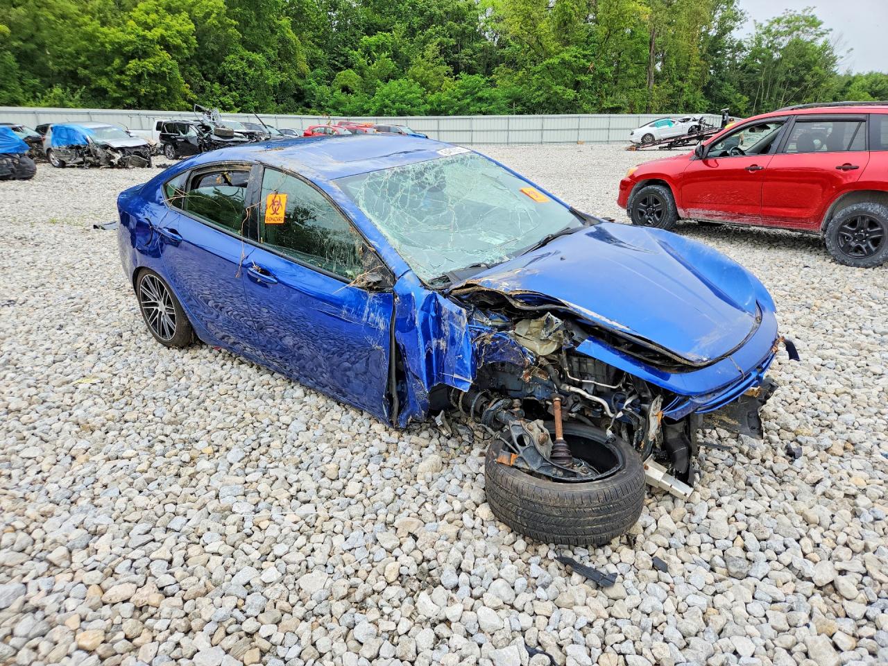 2013 Dodge Dart Sxt Blue vin: 1C3CDFBA7DD259033