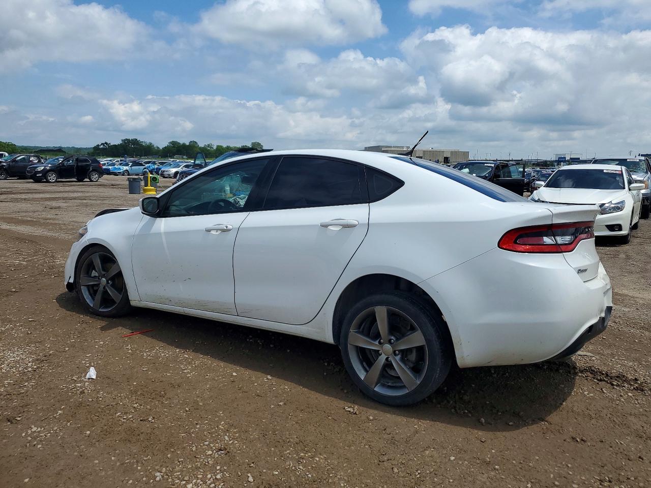 2013 Dodge Dart Sxt White vin: 1C3CDFBA7DD321613