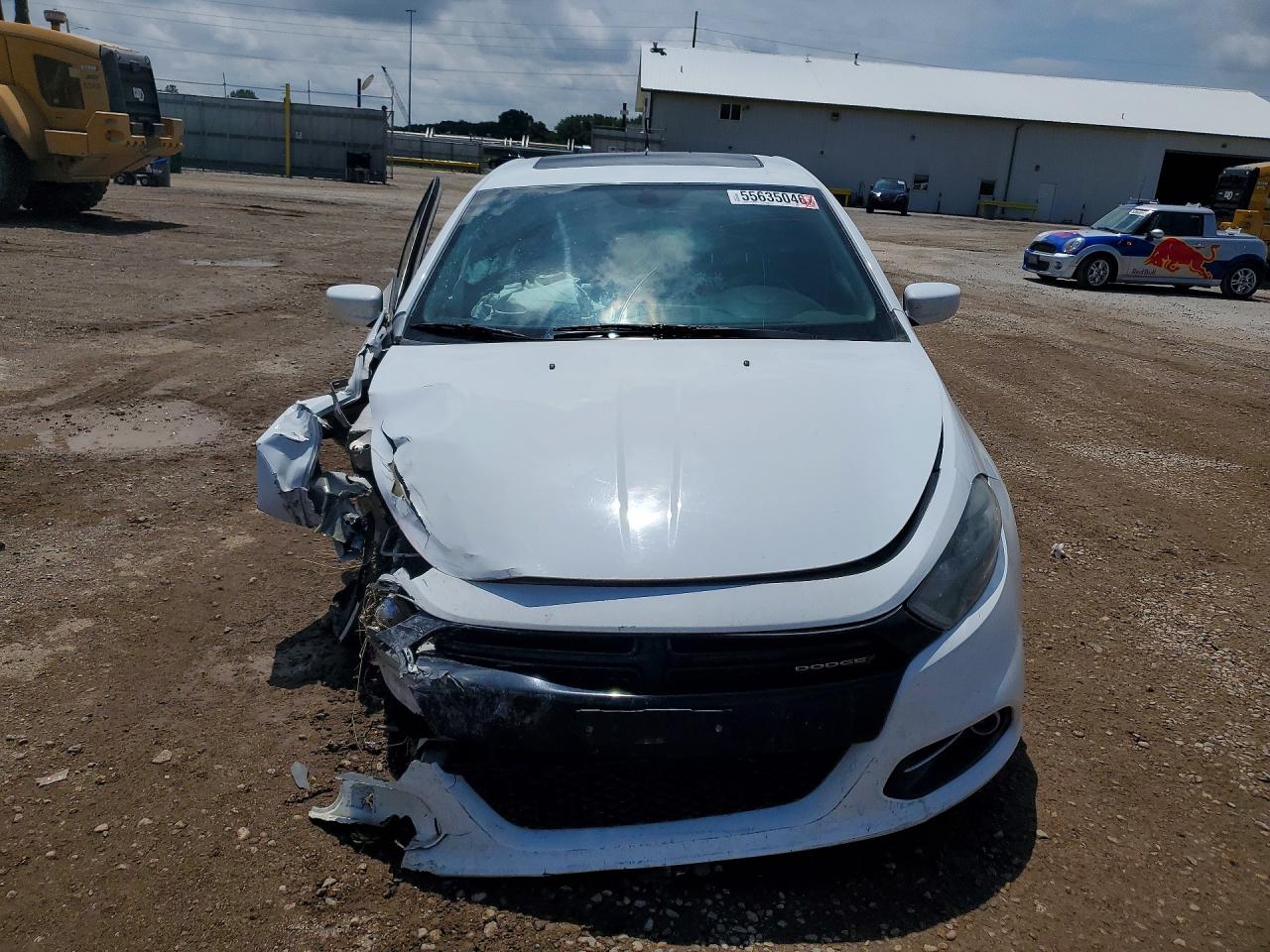 2013 Dodge Dart Sxt White vin: 1C3CDFBA7DD321613
