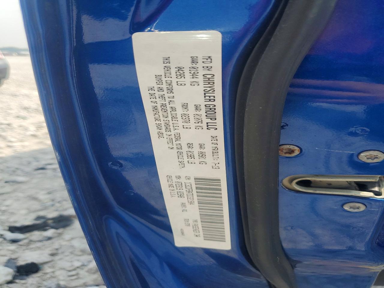 2013 Dodge Dart Sxt Blue vin: 1C3CDFBA7DD321904