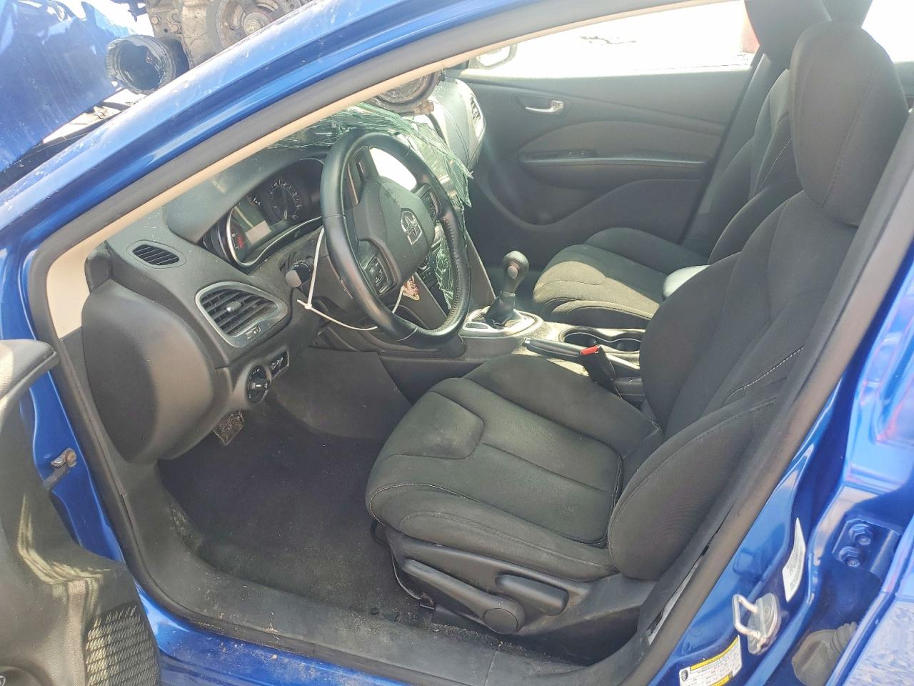2013 Dodge Dart Sxt Blue vin: 1C3CDFBA7DD321904