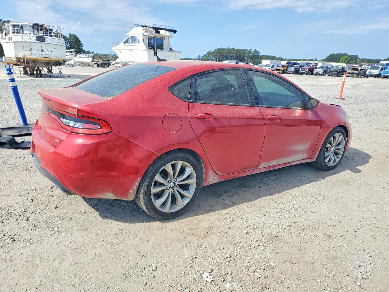 2013 Dodge Dart Sxt Red vin: 1C3CDFBA7DD341585