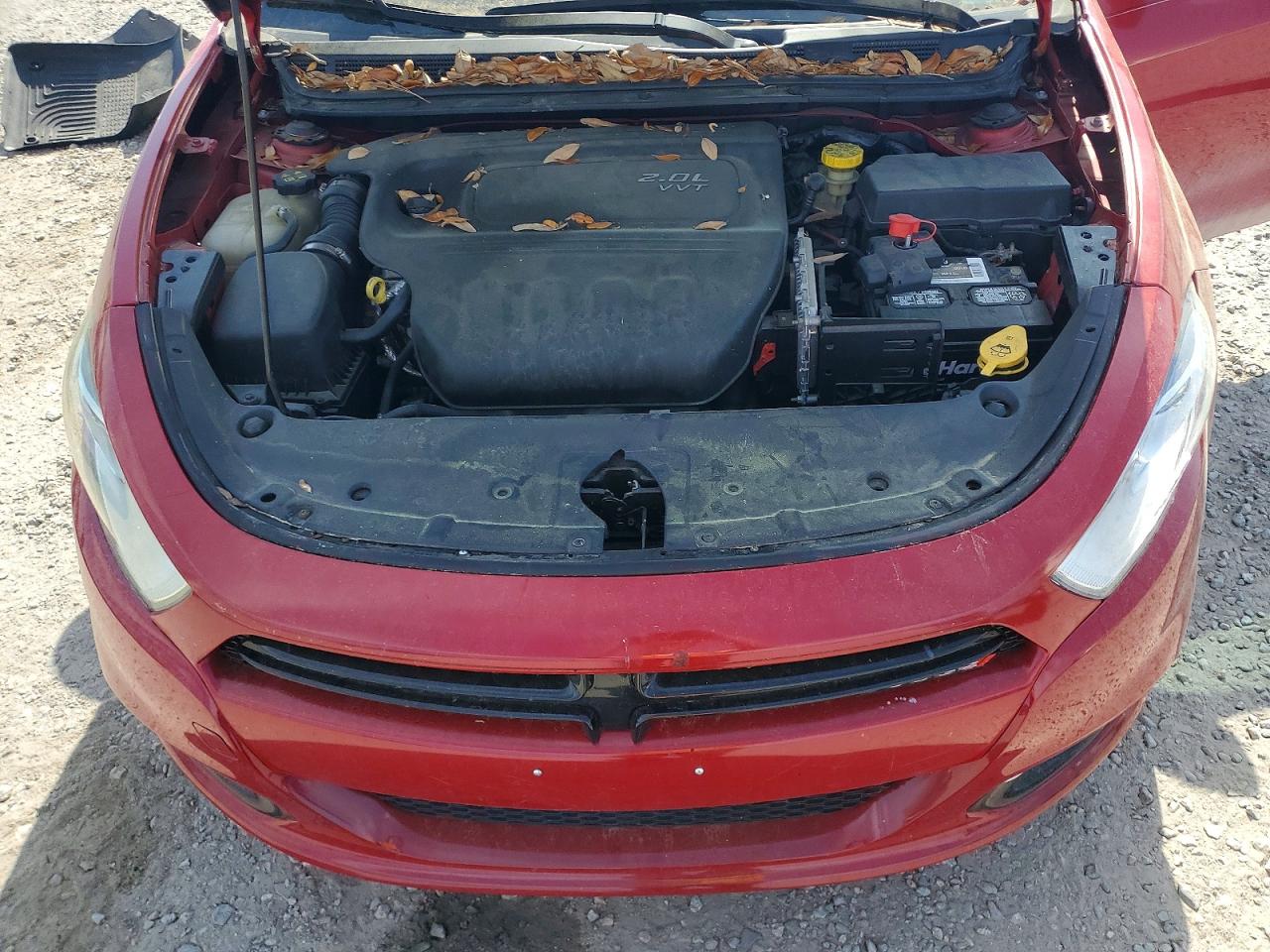 2013 Dodge Dart Sxt Red vin: 1C3CDFBA7DD341585