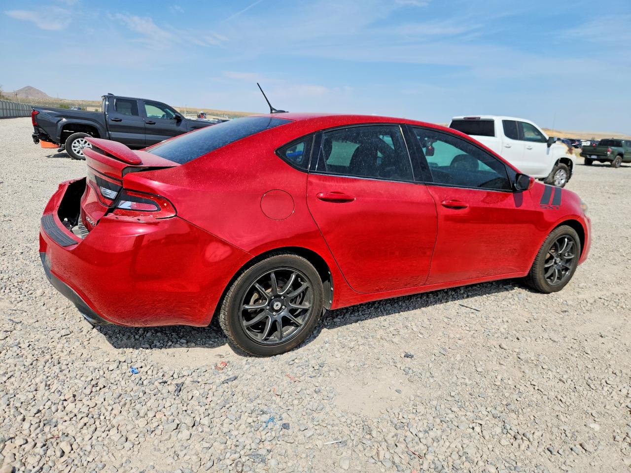 2013 Dodge Dart Sxt Red vin: 1C3CDFBA8DD118181