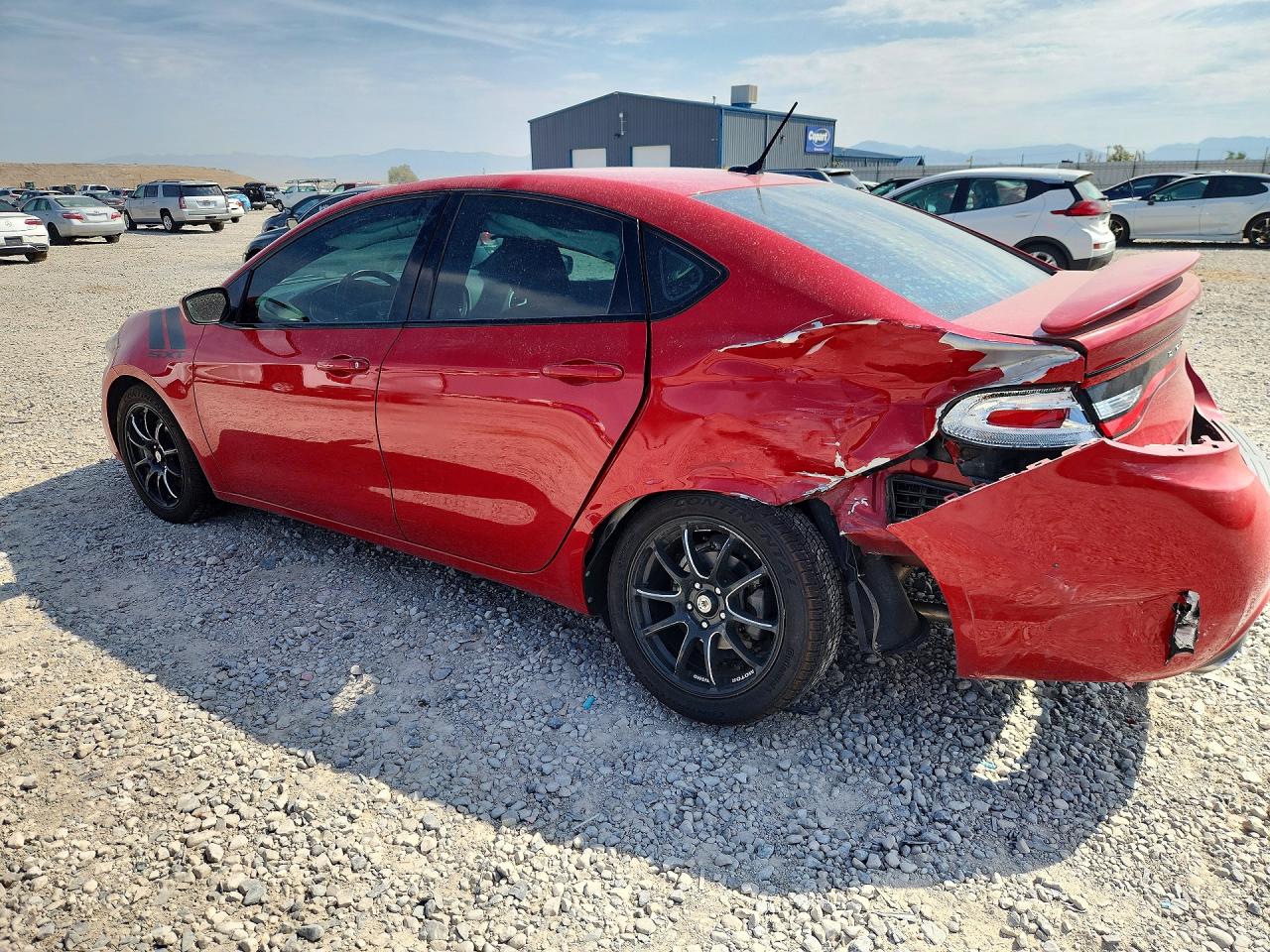 2013 Dodge Dart Sxt Red vin: 1C3CDFBA8DD118181