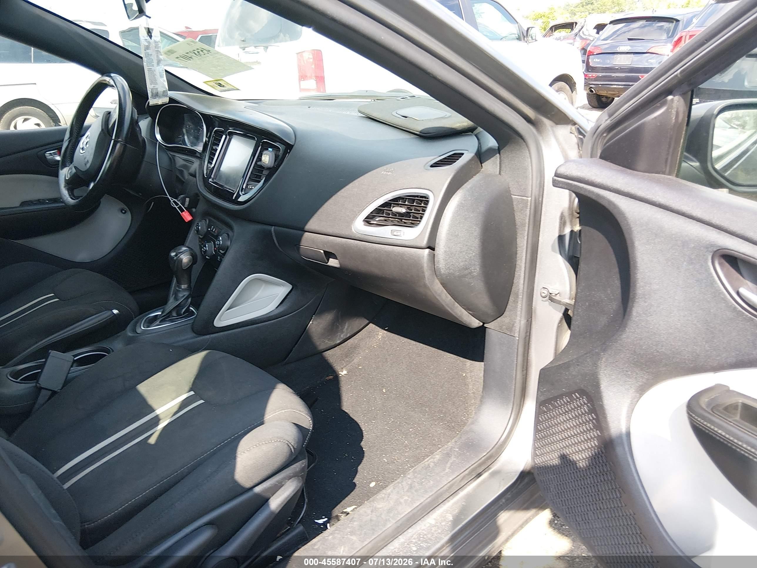 2013 Dodge Dart Rallye Gray vin: 1C3CDFBA8DD118990