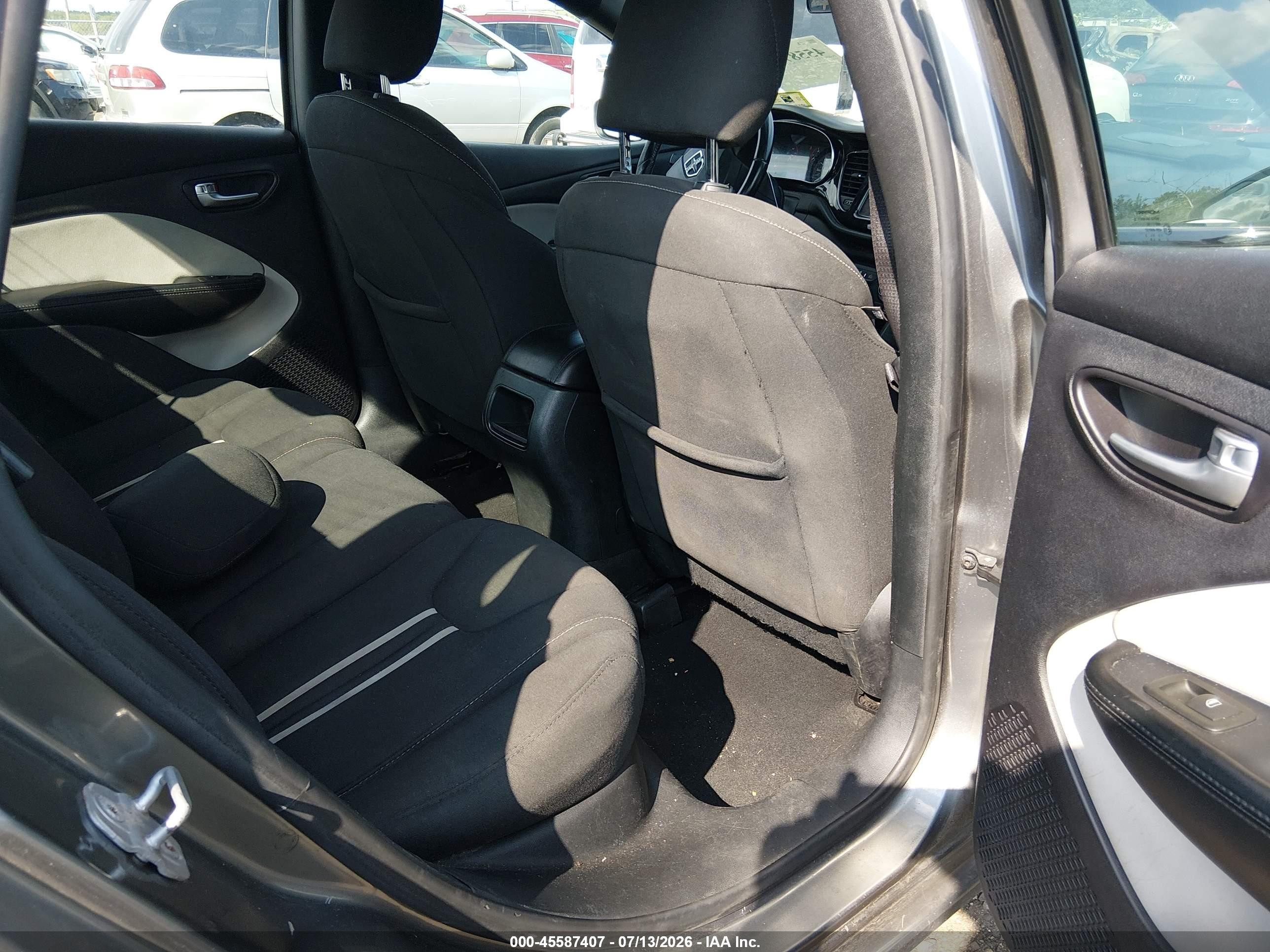 2013 Dodge Dart Rallye Gray vin: 1C3CDFBA8DD118990
