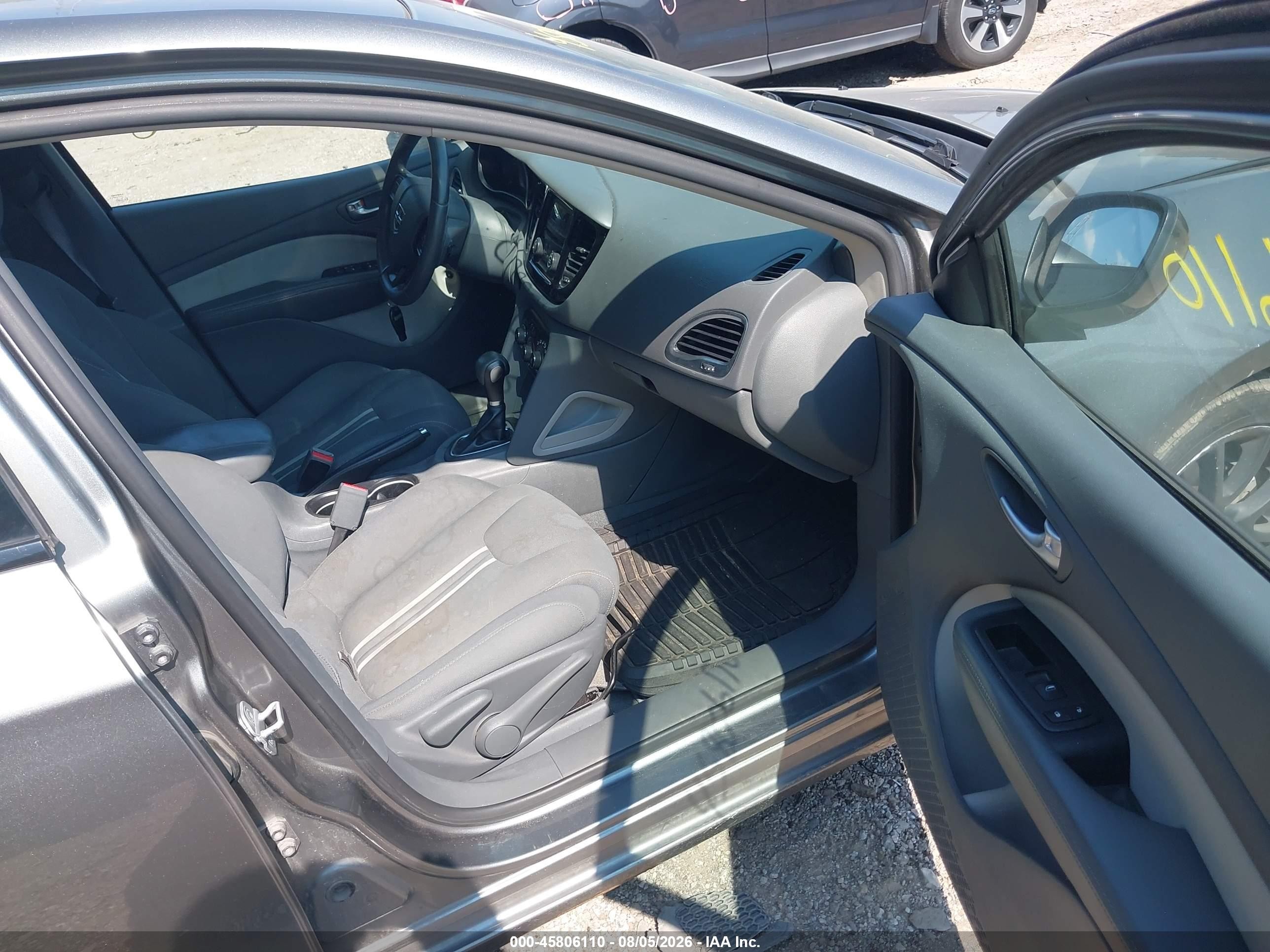 2013 Dodge Dart Rallye Gray vin: 1C3CDFBA8DD142187