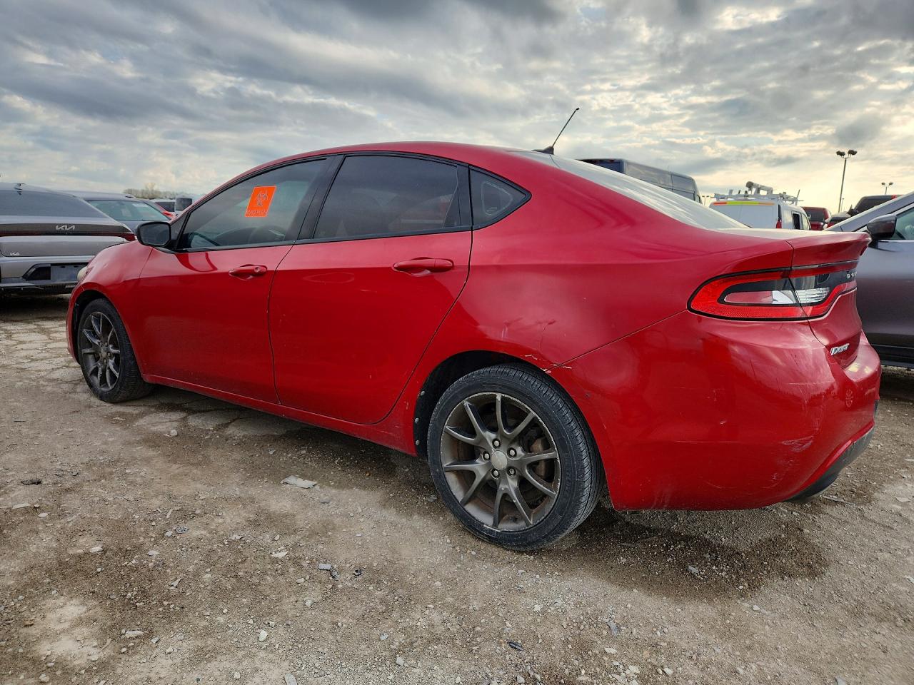 2013 Dodge Dart Sxt Red vin: 1C3CDFBA8DD185184