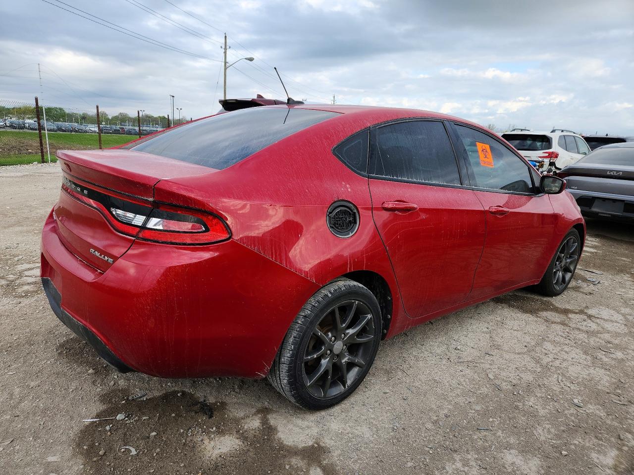 2013 Dodge Dart Sxt Red vin: 1C3CDFBA8DD185184