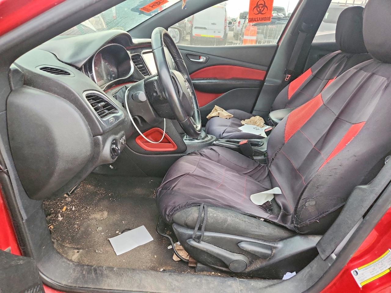 2013 Dodge Dart Sxt Red vin: 1C3CDFBA8DD185184